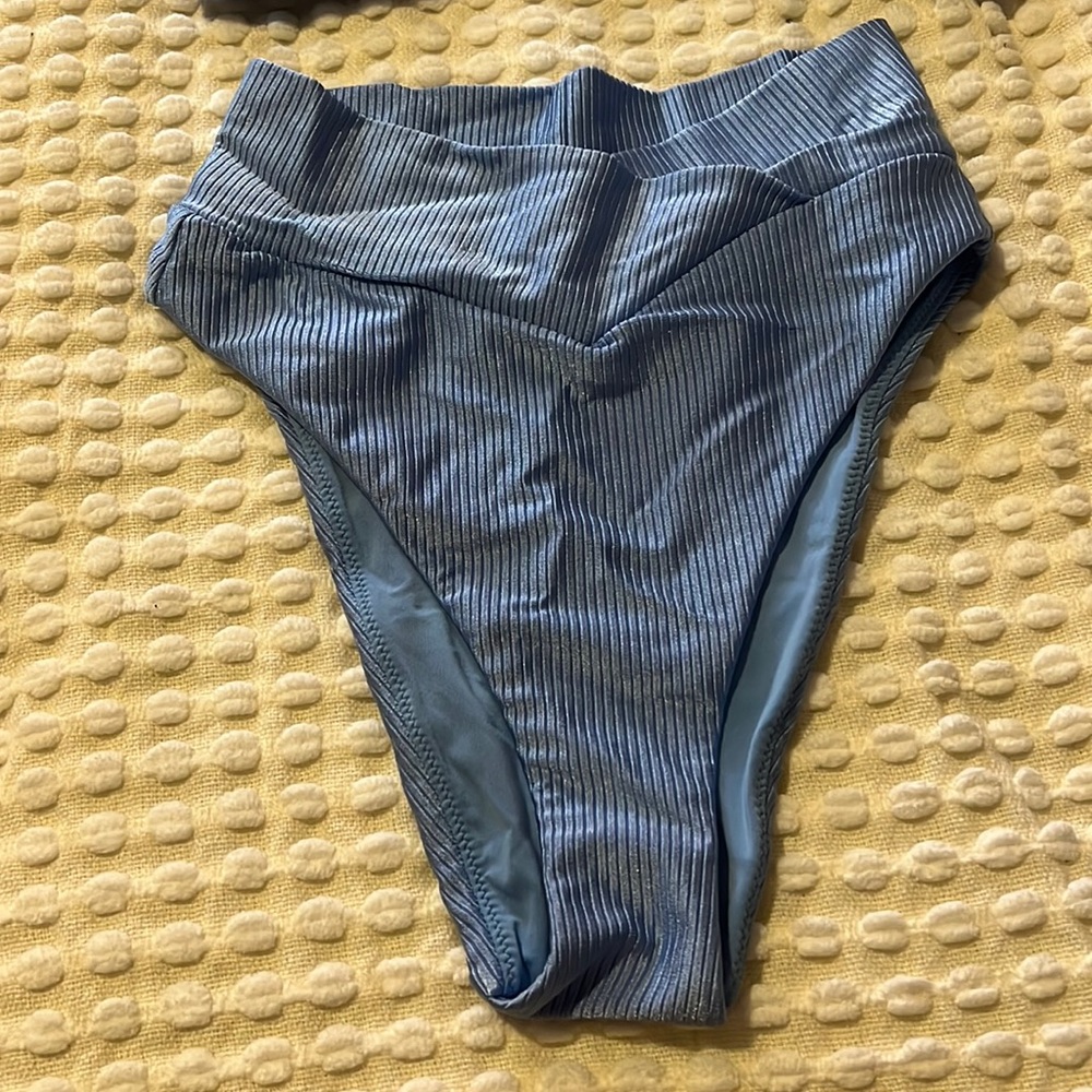 Aerie crossover bikini bottoms size small